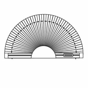 roleta plisowana polkole